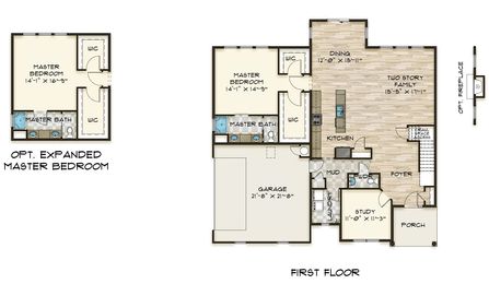 The Georgetown Floor Plan - Ashburn Homes