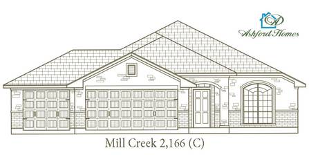 2166: The Mill Creek by Ashford Homes in Killeen TX