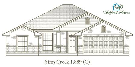 1889: The Sims Creek by Ashford Homes in Killeen TX
