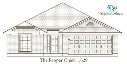 1629: The Pepper Creek by Ashford Homes in Killeen TX