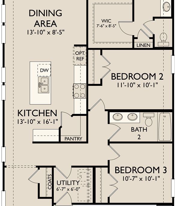 Creekview Fossil Ridge - Heath Plan Image 1