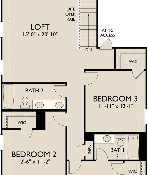 Creekview Fossil Ridge - Cates Plan Image 2
