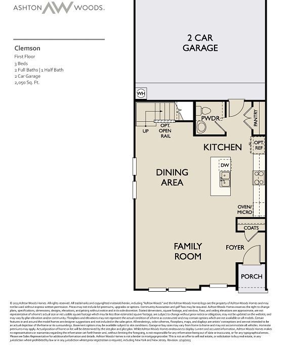 The Pointe at Capp Smith Lake - Clemson Plan Image 1
