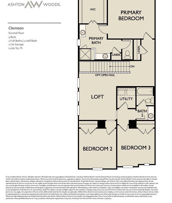 The Pointe at Capp Smith Lake - Clemson Plan Image 2