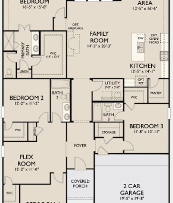 Brookshire at Legacy Hills - Lampasas Plan Image 1