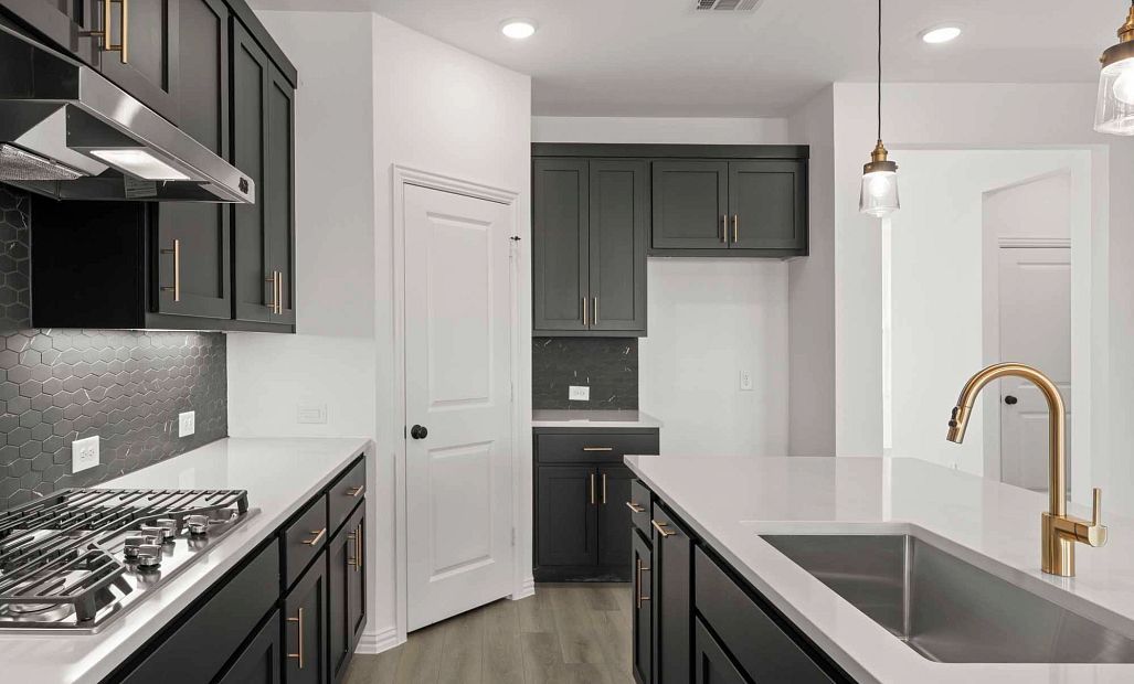 Kitchen featuring the Noir Collection