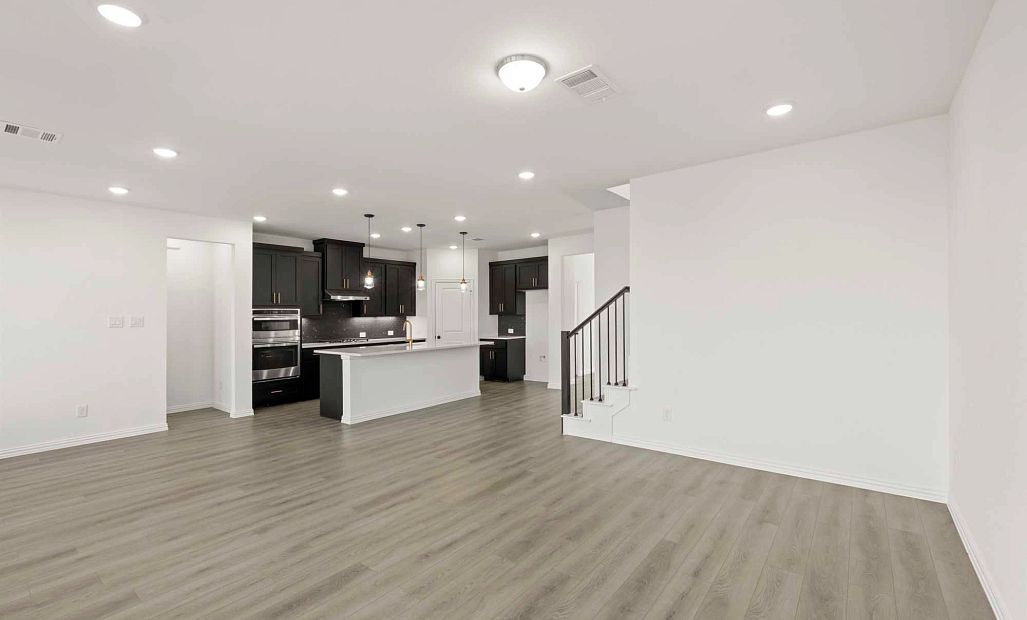 Open Kitchen-Living-Dining Room