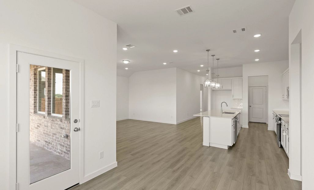 Open Kitchen-Living-Dining Room
