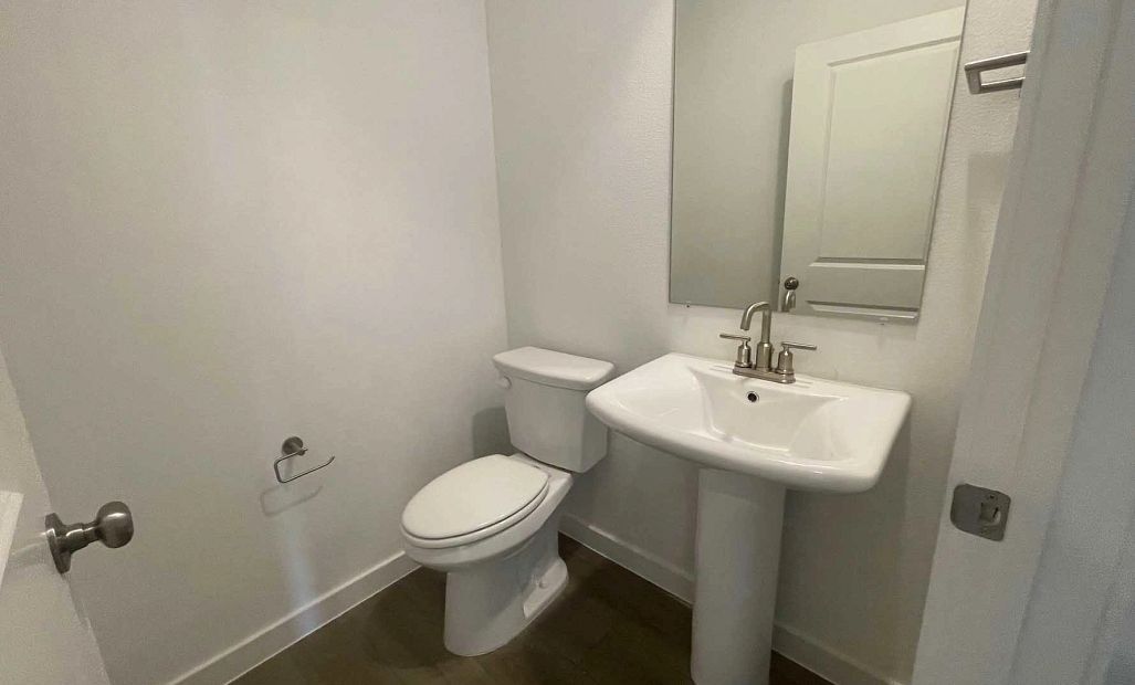 Powder Bathroom Construction Progress