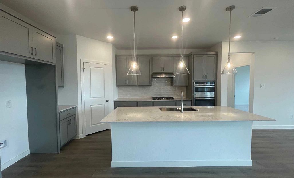 Kitchen Construction Progress featuring the Milan Collection