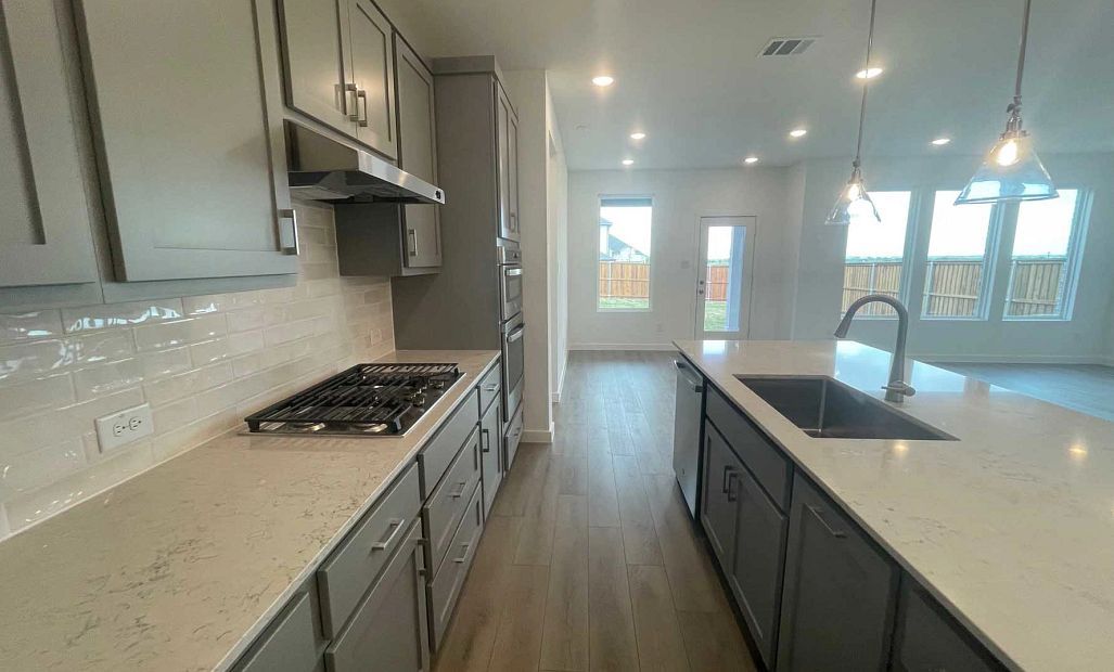 Kitchen Construction Progress featuring the Milan Collection