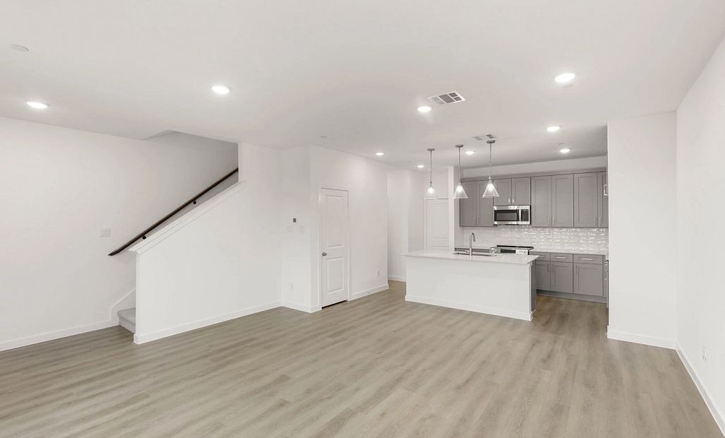 Open Kitchen-Dining Room featuring the Milan Collection