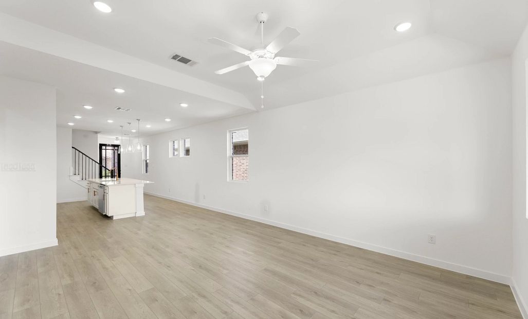 Open Kitchen-Living-Dining Room