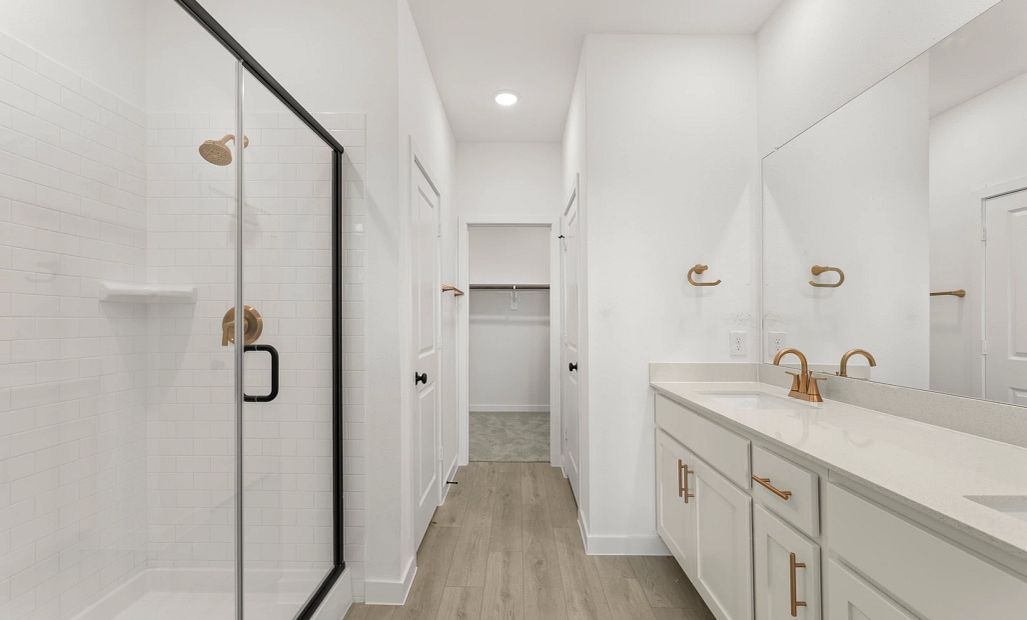 Primary Bathroom featuring the Serene Collection