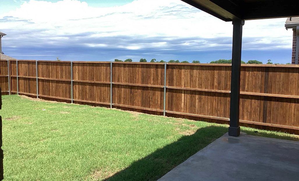 Covered Patio and Backyard Construction Progress