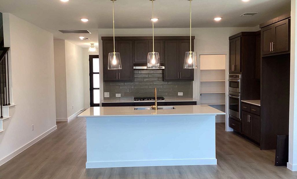 Kitchen Construction Progress featuring the Laguna Collection