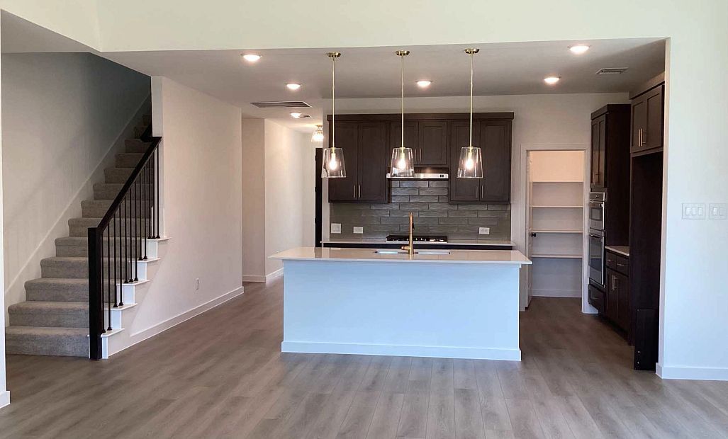 Kitchen Construction Progress featuring the Laguna Collection