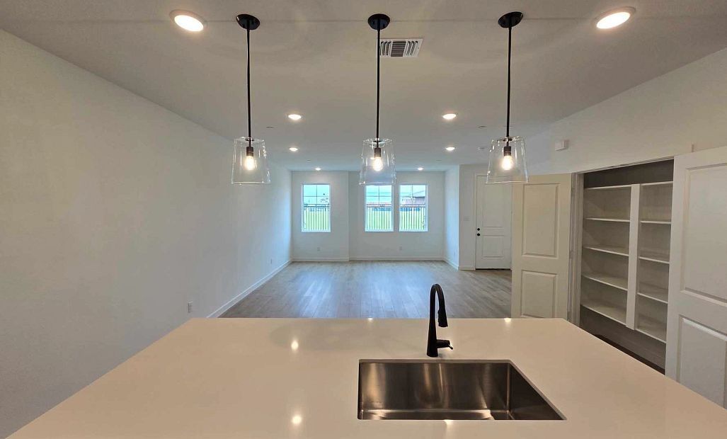 Open Kitchen-Living-Dining Room Construction Progress