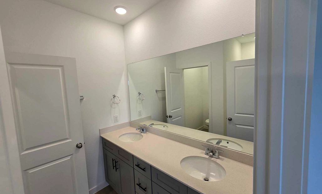 Primary Bathroom Construction Progress featuring the Minimalist Collection