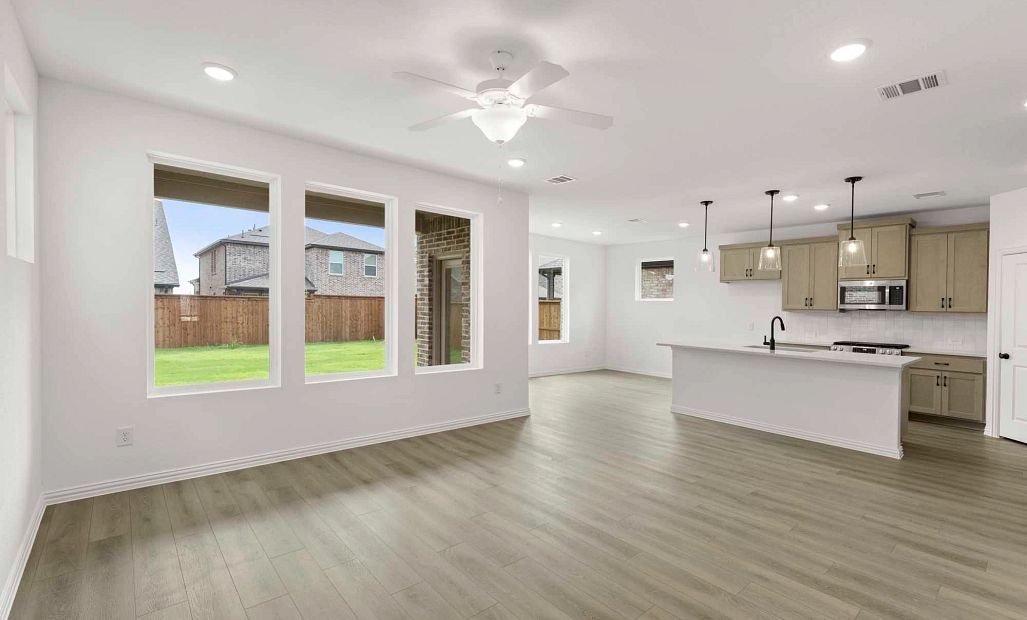 Open Kitchen-Living-Dining Room Representative Photo featuring the Artisan Collection