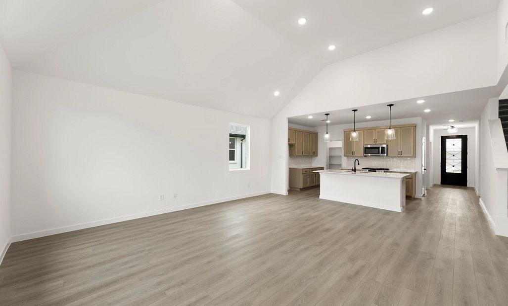 Open Kitchen-Living-Dining Room