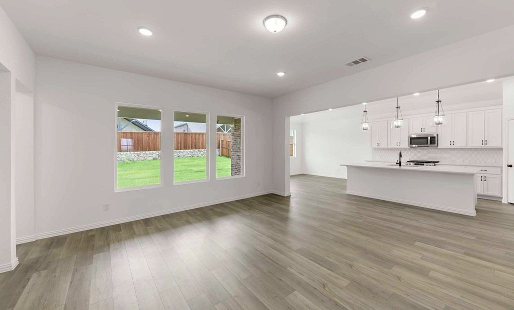 Open Kitchen-Living-Dining Room Representative Photo
