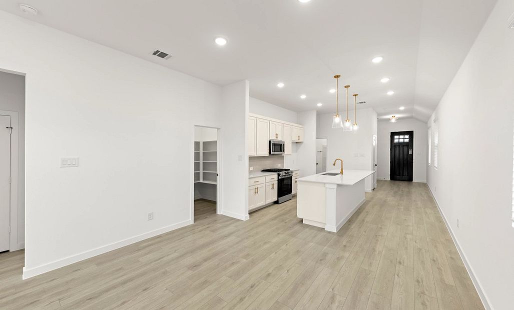 Open Kitchen-Dining Room