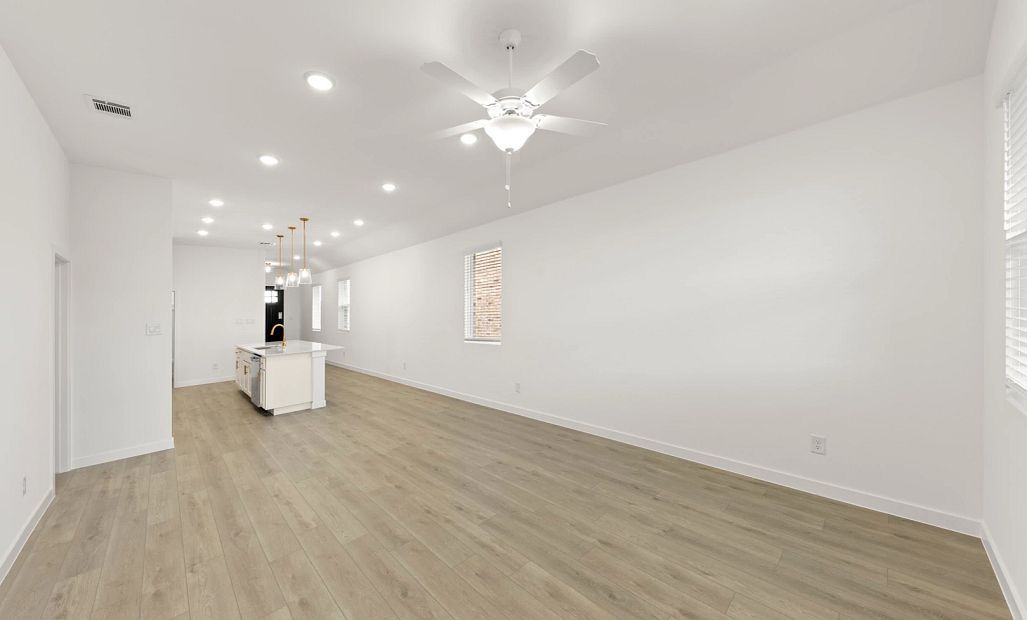 Open Kitchen-Living-Dining Room