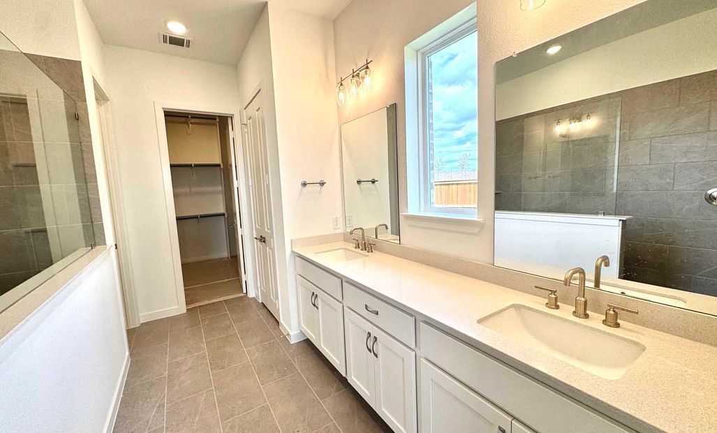Primary Bathroom Construction Progress featuring the Timeless Collection