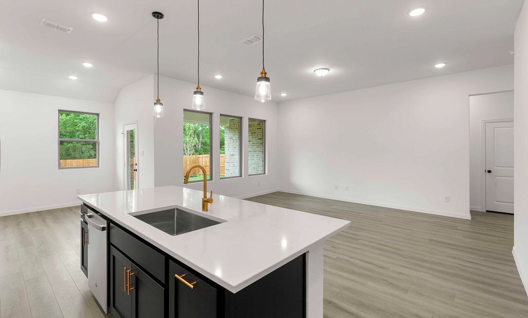 Open Kitchen-Living-Dining Room Representative Photo