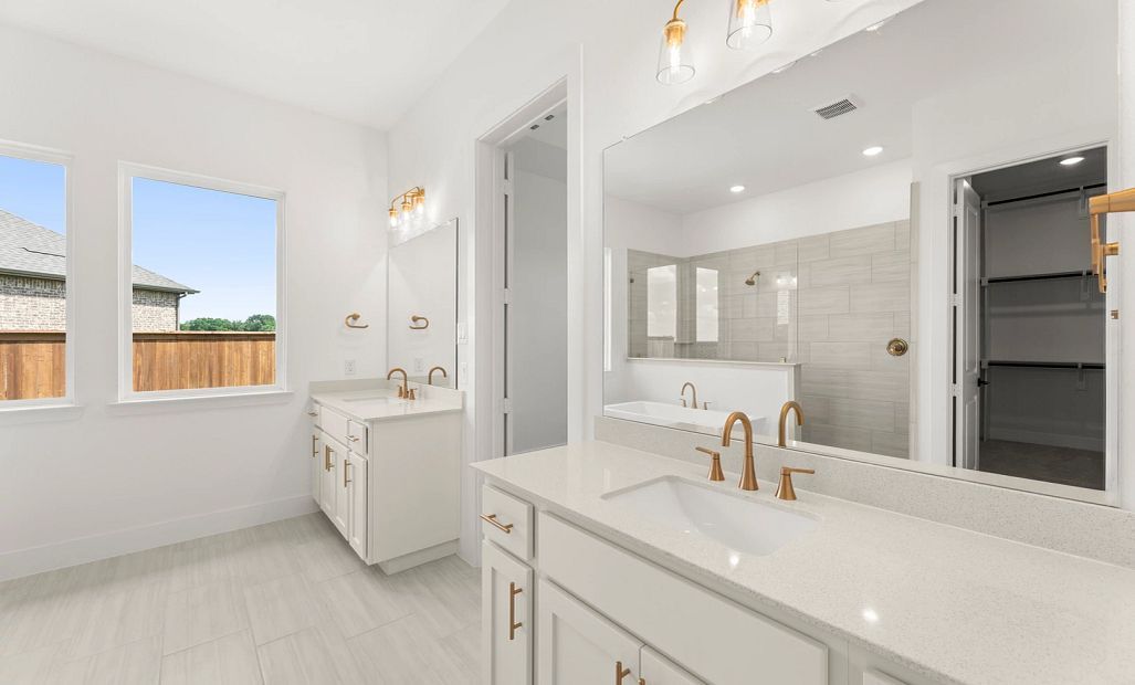 Primary Bathroom featuring the Serene Collection