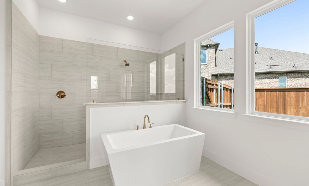 Primary Bathroom featuring the Serene Collection