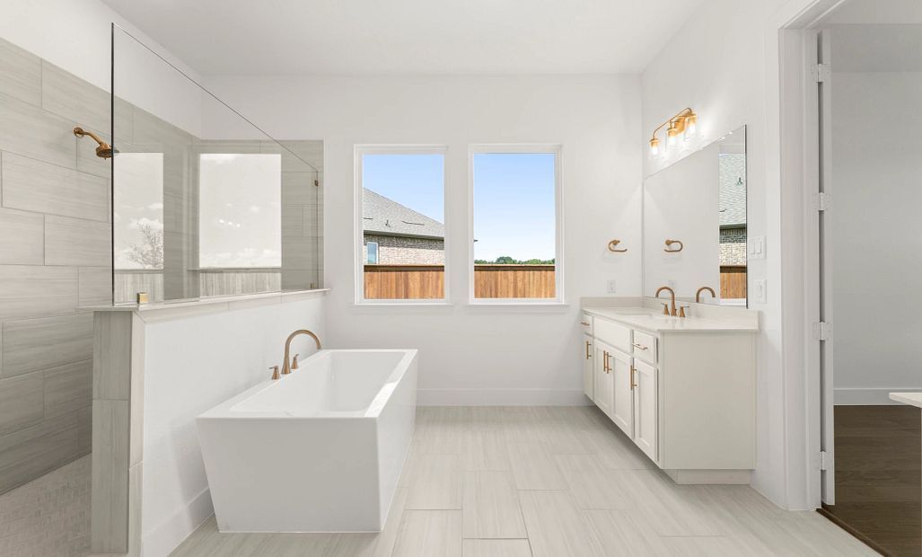 Primary Bathroom featuring the Serene Collection