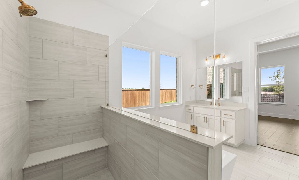 Primary Bathroom featuring the Serene Collection