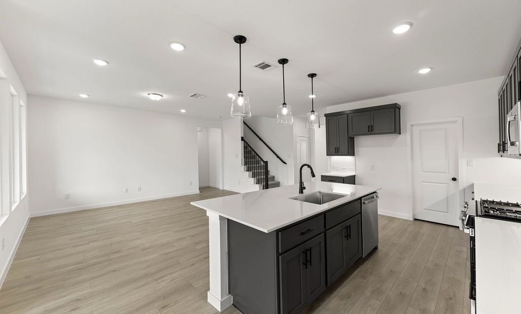 Open Kitchen-Living Room