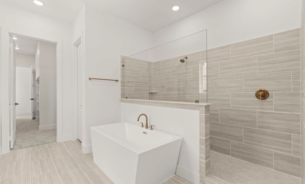 Primary Bathroom featuring the Serene Collection