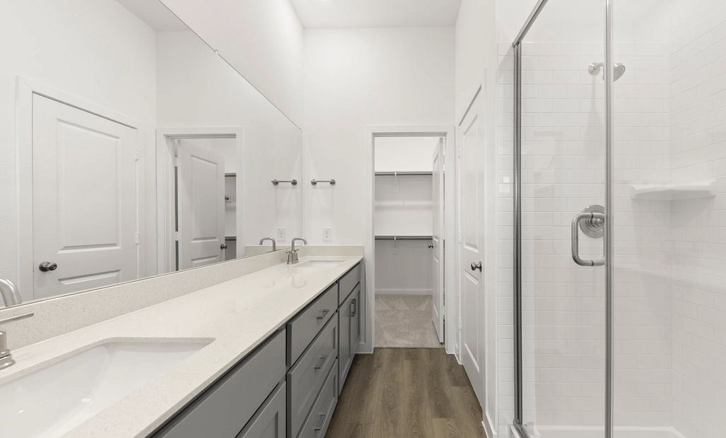 Primary Bathroom featuring the Milan Collection