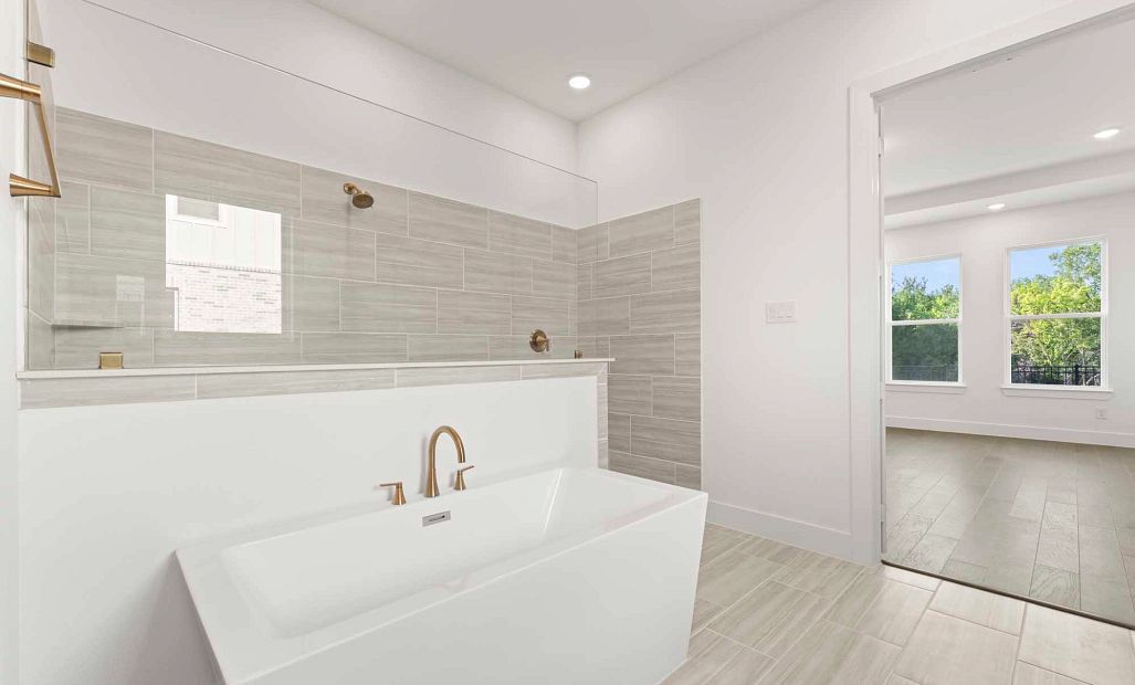 Primary Bathroom featuring the Serene Collection