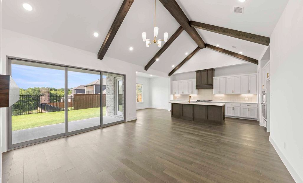 Open Kitchen-Living-Dining Room
