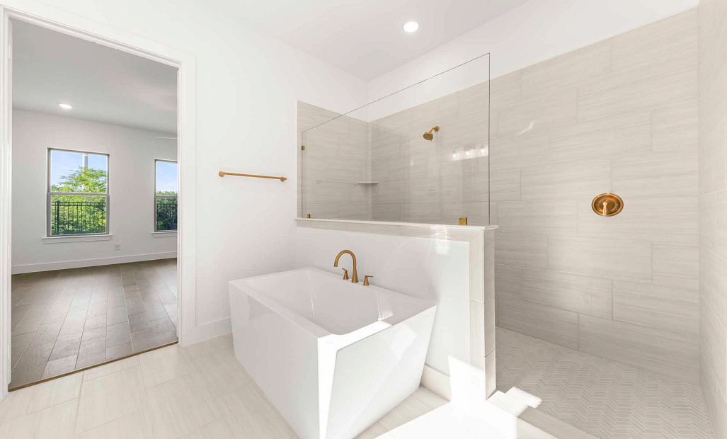 Primary Bathroom featuring the Serene Collection