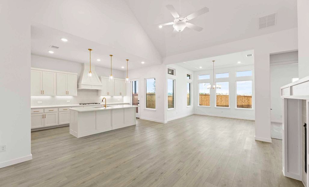 Open Kitchen-Living-Dining Room Representative Photo