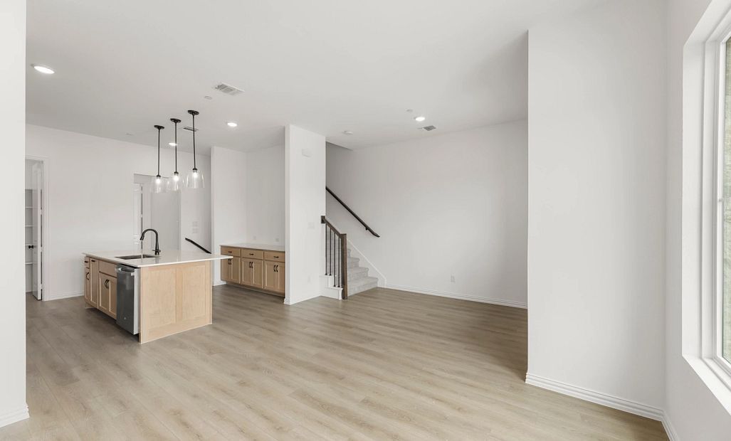 Open Kitchen-Living-Dining Room Representative Photo