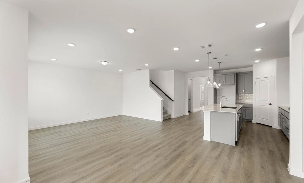 Open Kitchen-Living-Dining Room featuring the Milan Collection