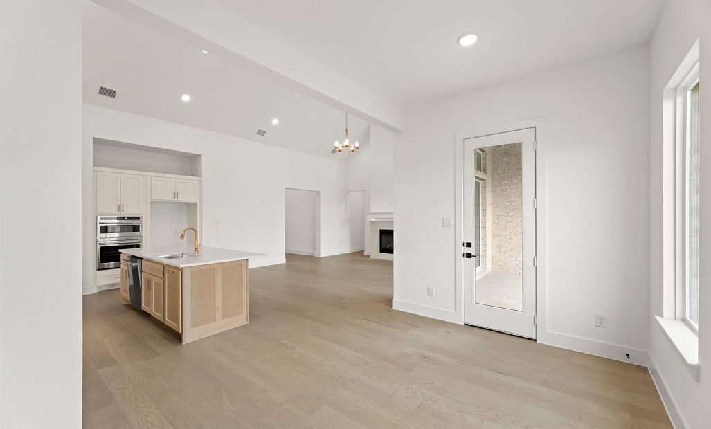 Open Kitchen-Living-Dining Room