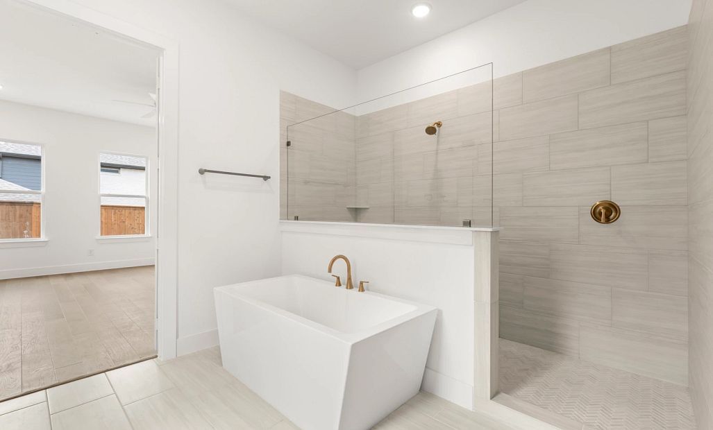 Primary Bathroom featuring the Serene Collection