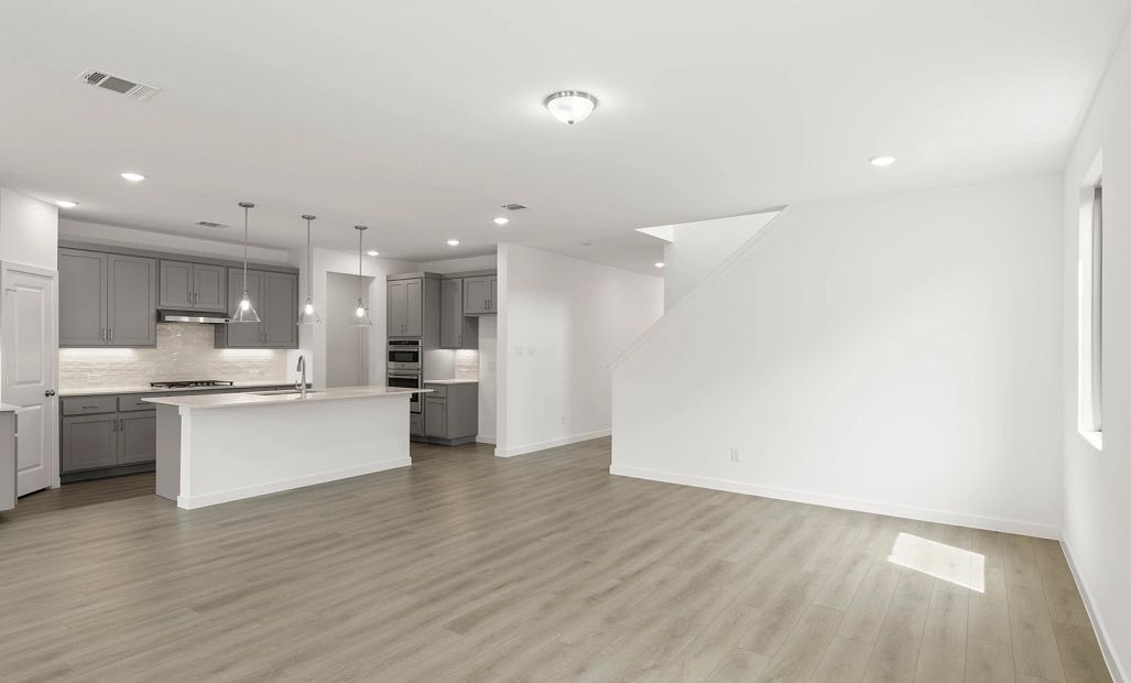 Open Kitchen-Living Room Representative Photo featuring the Milan Collection