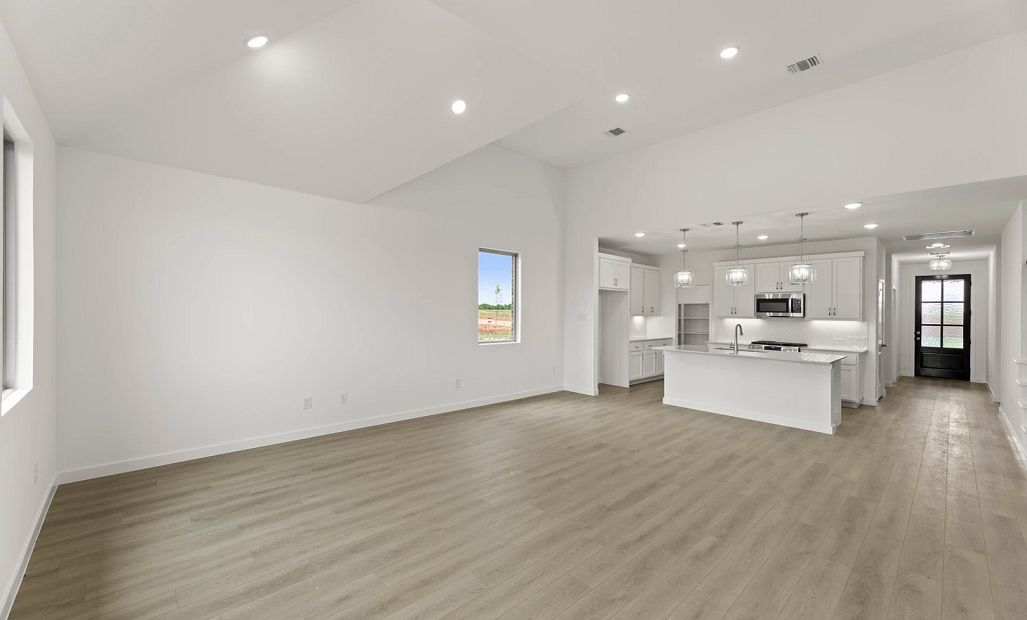 Open Kitchen-Living-Dining Room Representative Photo