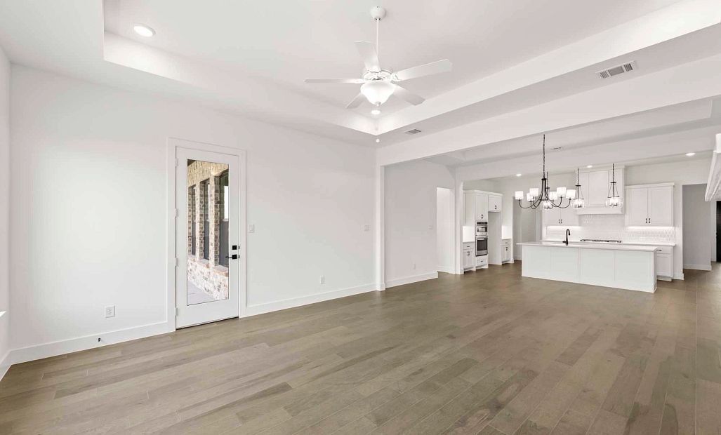 Open Kitchen-Living-Dining Room