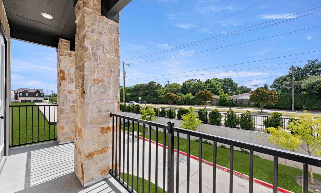 Private Covered Balcony