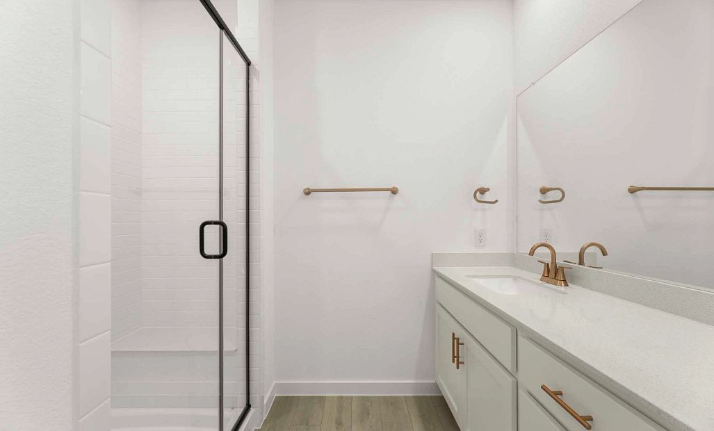 Primary Bathroom featuring the Serene Collection